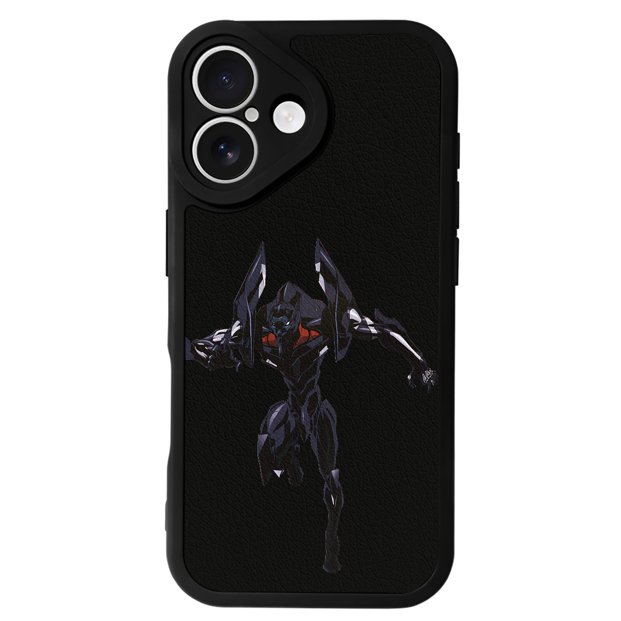 （画像用） EVA 新世紀エヴァンゲリオン 【iPhone 16シリーズ対応】シリコンスマホケース（レザー調） 材質：シリコン